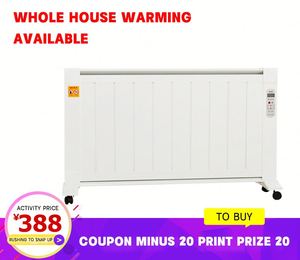 <span class=keywords><strong>Radiateur</strong></span> <span class=keywords><strong>infrarouge</strong></span> portable en plastique avec protection contre la surchauffe, <span class=keywords><strong>design</strong></span> autoportant et télécommande - Product Image 3