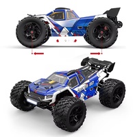 Voiture de course RC professionnelle MJX14212 1/14 2.4G Brushless 4x4 (double carrosserie) pour experts, vitesse 56 km/h, intérieur/extérieur