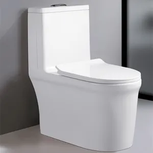 Toptan fiyat Modern sifonik tek parça tuvalet bide tuvalet banyo için
