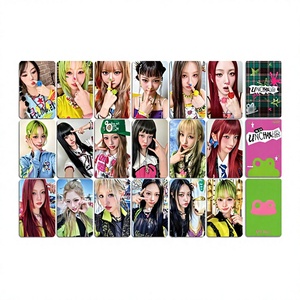 Lot de 6 cartes Lomo Kpop UNCHILD Selifie, photocartes brillantes Ako Evon Haeun Yeeun de l'album de débüt, cartes postales Heekie <span class=keywords><strong>Tina</strong></span> <span class=keywords><strong>Love</strong></span> - Product Image 2
