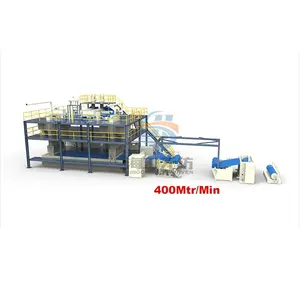 خط إنتاج معدات آلة الغزل لإنتاج المنسوجات غير المنسوجة