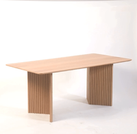 Table basse nordique en bois massif, modulable et mobile, pour salon ou bar à domicile, design moderne et minimaliste