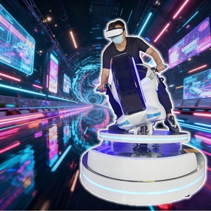 Machine de jeu d'arcade de simulation de course de moto avec cockpit de conduite pour adultes - Product Image 1