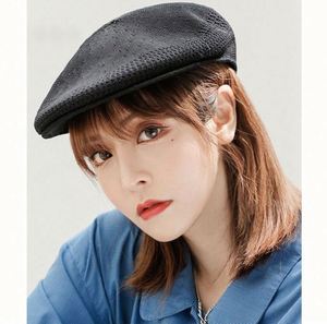 หมวกเบเร่ต์สไตล์เกาหลี บริติช เรโทร สำหรับผู้หญิง ฤดูใบไม้ผลิ ฤดูร้อน ฤดูใบไม้ร่วง ปี 2025 ระบายอากาศได้ดี - Product Image 1