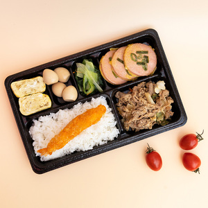 [Ecotainer] Contenedor de Almuerzo Ecológico de PP Espumado con 6 Compartimentos, Material de Espuma de PP de Alta Expansión N.° 1 - Product Image 3