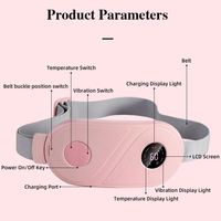 Ceinture chauffante personnalisable pour soulager les crampes menstruelles et les douleurs utérines chez la femme