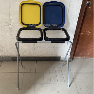 אשפה תיק מחזיקי לשקית אשפה מתלה אשפה סל נייד פלסטיק רכב אשפה תיק מסגרת מחזיק - Product Image 3