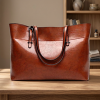 Beli Tas Mewah Unisex Online Tas Kulit Buatan Tangan Gaya Barat Modis Tahan Air Motif Hewan Penutup Ritsleting Laptop