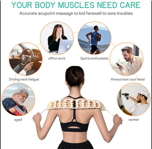 Outil chinois en résine de bois naturel pour massage du dos, acupuncture corporelle, grattage Gua Sha, thérapie circulatoire, <span class=keywords><strong>plaque</strong></span> de <span class=keywords><strong>cire</strong></span> <span class=keywords><strong>d</strong></span>'<span class=keywords><strong>abeille</strong></span> - Product Image 4