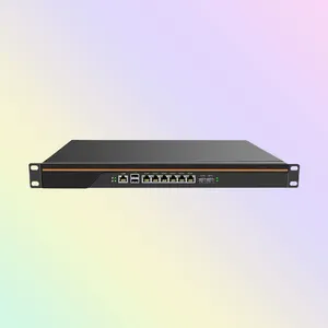 BKHD C3758 8 Core 8 Threads 6 1G LAN 2 10G SFP 1U Rackmount-Netzwerk gerät Industrielle Firewall-Appliance mit Sim-Kartens teck platz