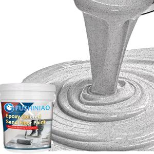 طلاء أرضيات ذاتي التسوية من الإيبوكسي بتأثير رخامي عالي اللمعان وخالي من الغبار - Product Image 1