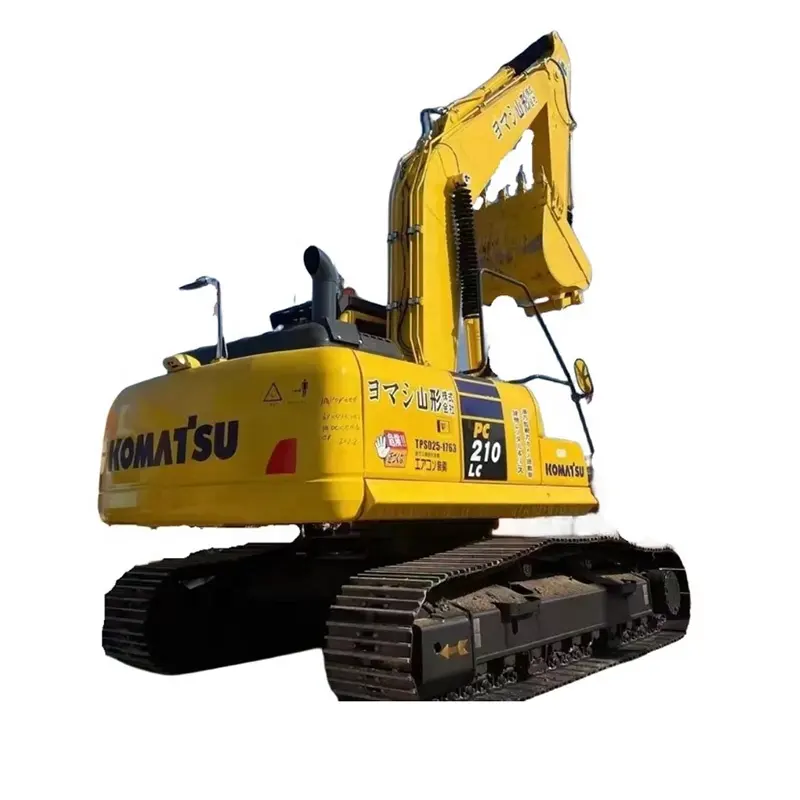 Komatsu รถขุดดินระบบไฮดรอลิกแบบตีนตะขาบ210 240 300 350 Komatsu 21ตันมือสอง