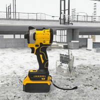 Tournevis électrique à percussion sans balais industriel YLY008, batterie lithium-ion 21V, couple maximal 200 Nm, 3250 tr/min, pour perçage du bois (embout Phillips)
