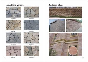 Revêtement mural en <span class=keywords><strong>pierre</strong></span> naturelle d'ardoise, résistant aux intempéries, pour la façade extérieure des restaurants commerciaux et les zones de sièges de patio - Product Image 2