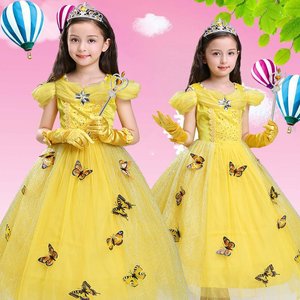 2022 disfraz para niños bonito tul niños niñas fiesta Cosplay puesta en escena elegante <span class=keywords><strong>princesa</strong></span> <span class=keywords><strong>Aurora</strong></span> Labelle vestidos para niños - Product Image 4