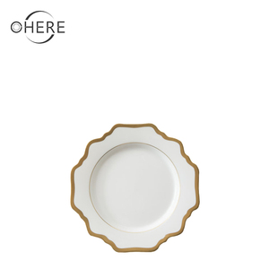 OH bán buôn hướng dương hình dạng đám cưới sứ sạc tấm món ăn đặt bữa ăn tối cho nhà restarunt Đảng Bộ đồ ăn - Product Image 5