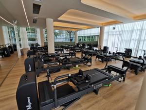 Тренажер для пилатеса HIIT: конвертер для пилатес-реформера, удлинительная доска, сиденье-бокс, алюминиевый пилатес-реформер - Product Image 6