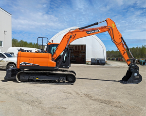 Excavadora de cadenas mediana DEVELON DX140LC, excavadora hidráulica estable para proyectos de movimiento de tierras en infraestructuras municipales - Product Image 4