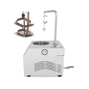 Meilleure vente chocolat cascade machine robinet chocolat machine chocolat trempe machine