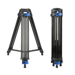 Trépied vidéo professionnel en aluminium robuste SHIHONG, capacité de charge de <span class=keywords><strong>6</strong></span> kg, hauteur maximale de 180 cm, longueur pliée de 85 cm, verrouillage à bascule, portable - Product Image 1