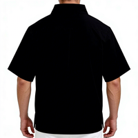 Veste de chef pour homme sur mesure, tissée, OEM d'usine, vente en gros, uniforme de chef en polycoton lavable/durable, logo/couleur personnalisés, restaurant