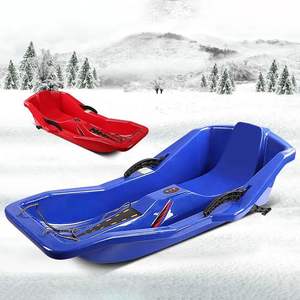 Luge à neige en plastique abordable pour enfants et adultes, idéale pour le ski, le sable, l'herbe, les sports d'hiver et les loisirs en plein air, durable - Product Image 4