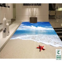 Carreaux de sol et de mur GUCI en porcelaine, nouveau design 3D, style plage moderne, en grès vitrifié, antibactériens, résistants aux acides et à la chaleur, garantie 5 ans