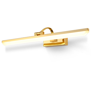 Imagen moderna Lightup Led espejo imagen lámpara de pared oro Hotel pared luz IP44 nominal cromo Imagen Arte iluminación - Product Image 6