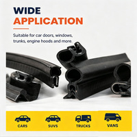 Cintas de Sellado de Espuma de Silicona y EPDM, Sellos Resistentes a los Productos Químicos, al Ozono y a los Rayos UV para Puertas y Ventanas de Automóviles