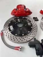 Pour Raptor Audi Q7 A3 A4 A5 A6 A7 A8 Benz W205 W217 Golf 7 GTI Land Cruiser LC300 Nouveau frein arrière à 4 pistons en aluminium de haute qualité