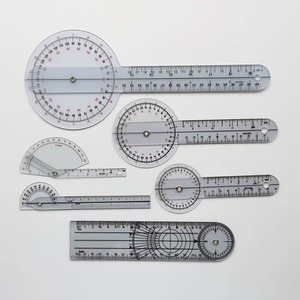 Açı gonyometresi tıbbi cetvel tıbbi alet yuvarlak - Product Image 3