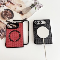 Vente en gros d'usine, étui de téléphone portable pliable de luxe en PU antichoc pour iPhone 14 Plus Duo