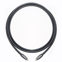 Câble audio numérique à fibre optique Toslink plaqué or OD4.0mm 1M avec connecteur DVI pour lecteur DVD, haut-parleur et HDTV