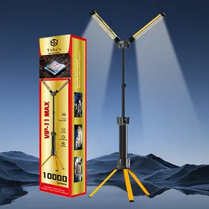 2023ขายร้อน100W LED CampingโคมไฟVIP 12 MAXโรงงาน12V/220V COBกลางแจ้งTravelทํางานCamping Lightกรณี