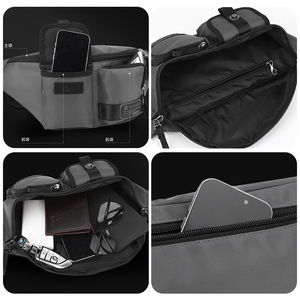 Sacs banane personnalisés de style japonais en gros pour hommes - Product Image 6