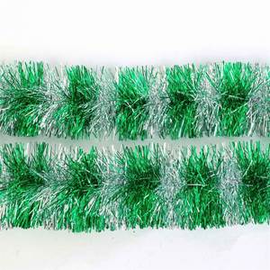 Hot Selling 2M*9Cm <b>Pink</b> Christmas PET Tinsel Garland with Custom Logo - Product Image 3