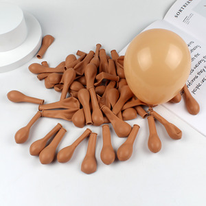 Ballons en latex macaron pour fête d'enfants, Journée de la Terre, 5 pouces, ronds et en forme de cœur, kit d'arche de ballons confettis 6 couleurs - Product Image 6