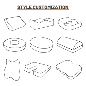 <span class=keywords><strong>Coussin</strong></span> de siège respirant en <span class=keywords><strong>nid</strong></span> <span class=keywords><strong>d</strong></span>'<span class=keywords><strong>abeille</strong></span> |   Support stable et imperméable - Product Image 3