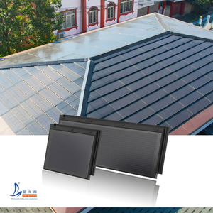 กระเบื้องหลังคาโซลาร์เซลล์เชิงพาณิชย์ ระบบพลังงานบนหลังคา BIPV ซิลิคอนโมโนคริสตัลไลน์ รับประกัน 25 ปี - Product Image 2