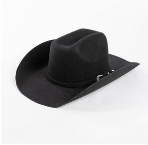 Sombrero de Ala Ancha LCY01B de Alta Calidad, Moderno, con Borde de Lana, Adecuado para Negocios y Fiestas, Unisex - Product Image 5
