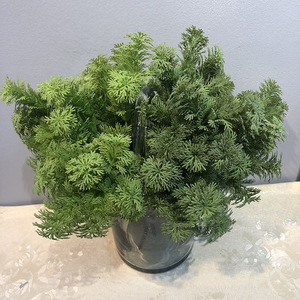 Branches de pin artificielles en gros Yopin-5136 pour arbres plantes toile de fond vert maison mariage mur <span class=keywords><strong>jardin</strong></span> décoration - Product Image 2