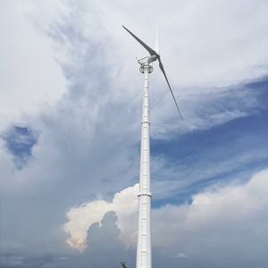 Nam châm vĩnh cửu Máy phát điện tuabin gió thiết kế mới 10KW 20kW 30Kw CE & ISO Helios trục ngang tuabin gió 3 cái 2.5 mét/giây - Product Image 5