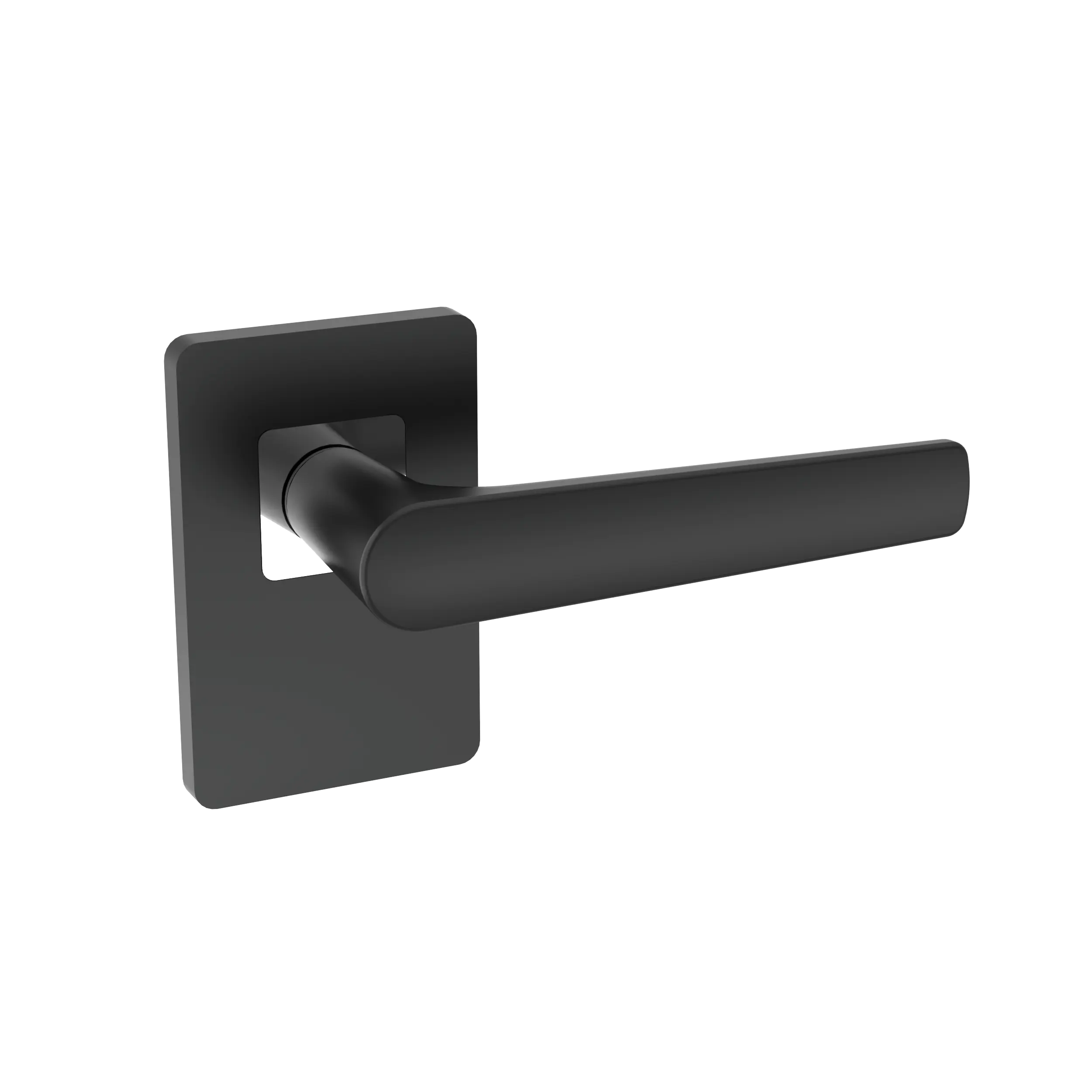 Poignée de levier en métal en aluminium GSM Ensemble de serrures intérieures Poignées de levier de porte Poignée de porte de luxe