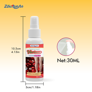 Spray <span class=keywords><strong>para</strong></span> el Cuidado de <span class=keywords><strong>las</strong></span> Venas Varicosas ZouRunAn 30ml, Masaje de Piernas, Circulación, Bienestar Externo, Alivio del Dolor, Alcanfor - Product Image 6