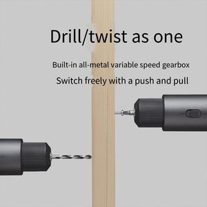 Pour perceuse intelligente sans fil <span class=keywords><strong>Mijia</strong></span>, jeu de 24 embouts, 8 embouts de perçage, mode pulsé, affichage intelligent, acier inoxydable, batterie 2000 mAh - Product Image 6