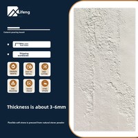 Panneau de ciment souple flexible, ultra-fin, moderne, ignifuge, résistant à la chaleur, grande dalle, mur extérieur, brique de fond