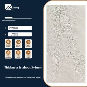 Pannello in Cemento Flessibile e Morbido, Pieghevole, Ultra-Sottile, Moderno, Ignifugo, Resistente al Calore, Grande Lastra per Rivestimento Esterno - Product Image 2