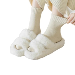 Zhuji Women's Fleece Lined <b>Socks</b> Warm Thick Mid Calf Solid Color Thermo <b>Sleep</b> <b>Socks</b> - Product Image 5