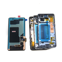 Layar LCD Original Full Set Gh82-18850a Hitam untuk Samsung Galaxy S10 G973f, S10/ S10plus/S10e Layar LCD untuk Samsung