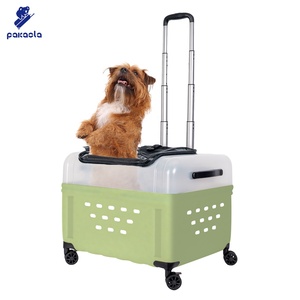 Chariot de luxe pour chien transportant un chariot de transport pour animaux de compagnie étui <span class=keywords><strong>à</strong></span> <span class=keywords><strong>roulettes</strong></span> sac de voyage <span class=keywords><strong>pliant</strong></span> multi-usages transportant un sac de transport pour animaux de compagnie - Product Image 2